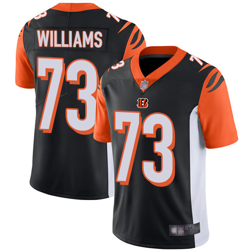 Cincinnati Bengals Limited Black Men Jonah Williams Home Jersey NFL Footballl 73 Vapor Untouchable